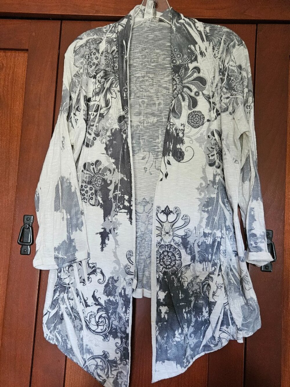 Lightweight Cotton Knit Summer Cardigan XL - Harve Benard
